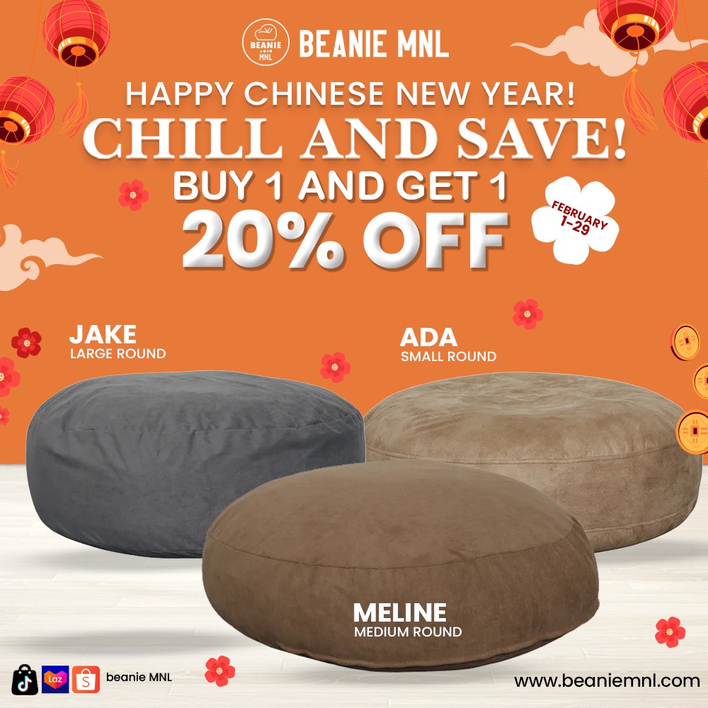 Buy 1 Take 1 20% OFF | Jake Large Round & Meline Medium Round Beanie MNL